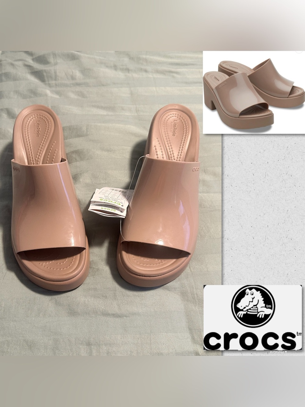 Crocs Platform Mule Sandals